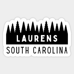 Laurens South Carolina SC Tourist Souvenir Sticker